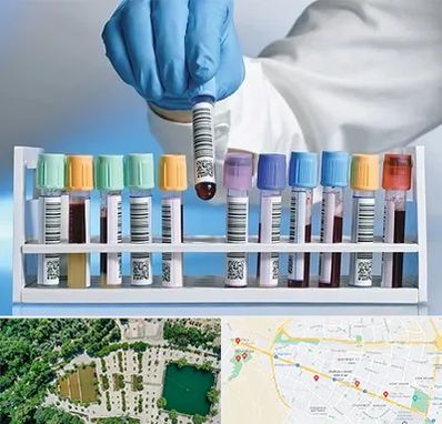 آزمایشگاه شبانه روزی در وکیل آباد مشهد