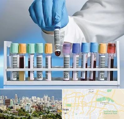 آزمایشگاه شبانه روزی در شرق تهران