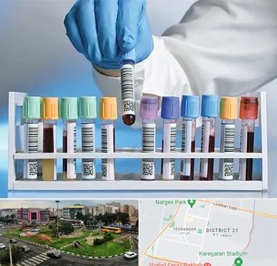 آزمایشگاه شبانه روزی در تهرانسر