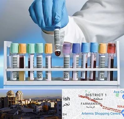 آزمایشگاه شبانه روزی در فرمانیه