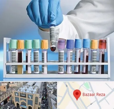 آزمایشگاه شبانه روزی در بازار رضا مشهد