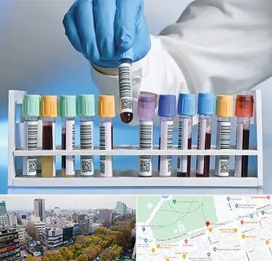 آزمایشگاه شبانه روزی در بلوار کشاورز