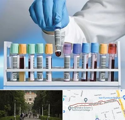 آزمایشگاه شبانه روزی در بلوار معلم رشت