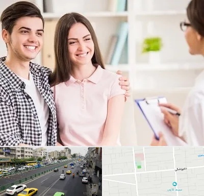 مشاور قبل ازدواج در خیابان دامپزشکی