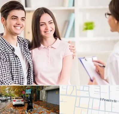 مشاور قبل ازدواج در خیابان فلسطین