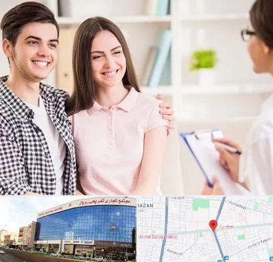 مشاور قبل ازدواج در نصف راه تبریز