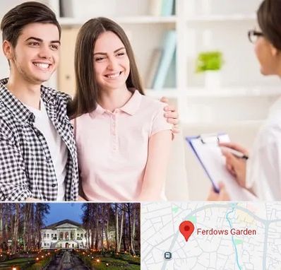 مشاور قبل ازدواج در باغ فردوس