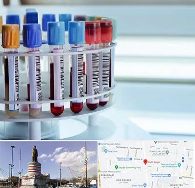 آزمایشگاه ژنتیک در کارگر جنوبی