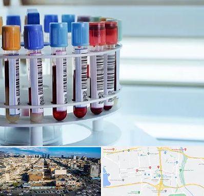 آزمایشگاه ژنتیک در شهرک راه آهن