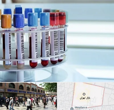 آزمایشگاه ژنتیک در بازار تهران