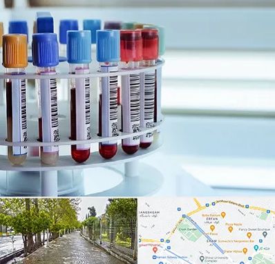 آزمایشگاه ژنتیک در خیابان ارم شیراز