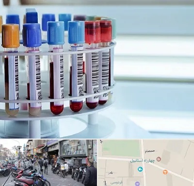 آزمایشگاه ژنتیک در چهارراه استانبول