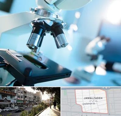آزمایشگاه فوق تخصصی در خیابان جمالزاده