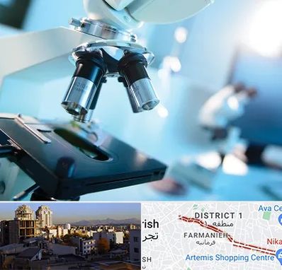 آزمایشگاه فوق تخصصی در فرمانیه