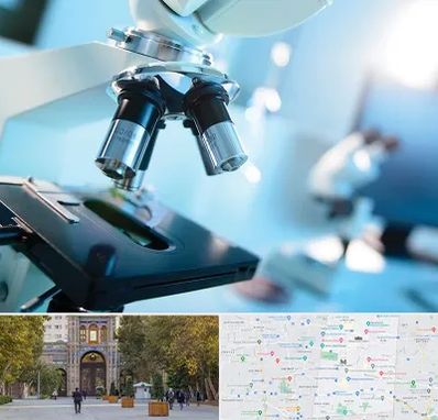 آزمایشگاه فوق تخصصی در منطقه 12 تهران