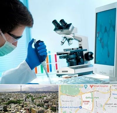 آزمایشگاه پاتوبیولوژی در گیشا