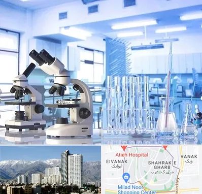 آزمایشگاه تشخیص اعتیاد در شهرک غرب