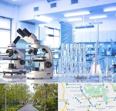 آزمایشگاه تشخیص اعتیاد در قدوسی غربی شیراز