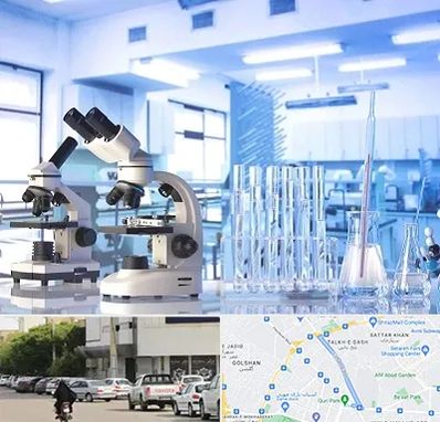 آزمایشگاه تشخیص اعتیاد در قدوسی شرقی شیراز