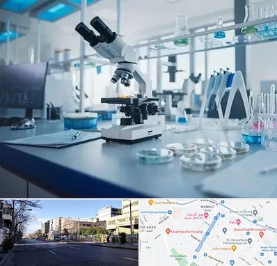 آزمایشگاه تیروئید در خیابان ملاصدرا شیراز