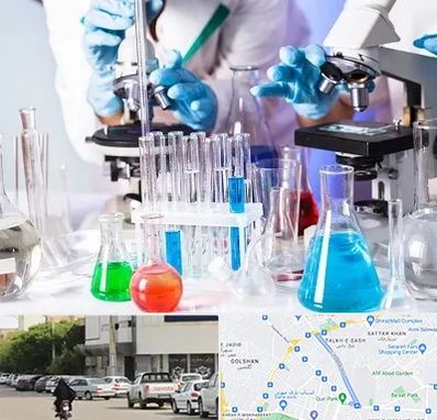 آزمایشگاه تشخیص طبی در قدوسی شرقی شیراز