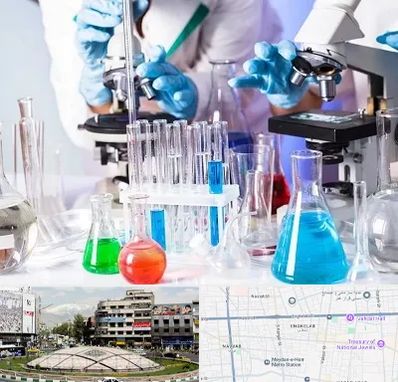 آزمایشگاه تشخیص طبی در مرکز تهران