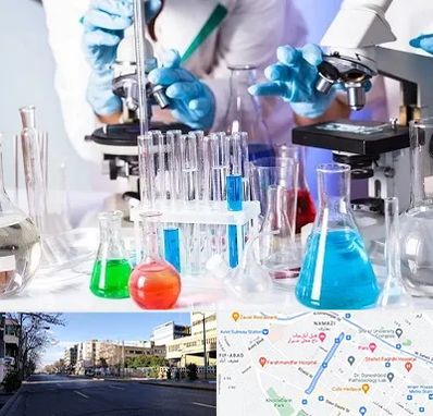 آزمایشگاه تشخیص طبی در خیابان ملاصدرا شیراز