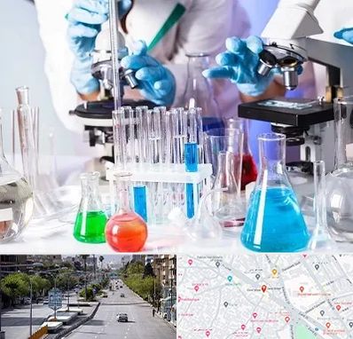 آزمایشگاه تشخیص طبی در خیابان زند شیراز