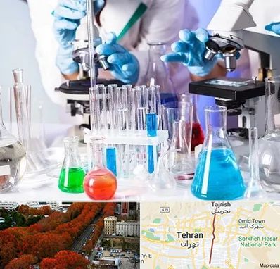 آزمایشگاه تشخیص طبی در ولیعصر