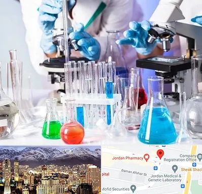 آزمایشگاه تشخیص طبی در جردن