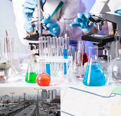 آزمایشگاه تشخیص طبی در بلوار ارتش