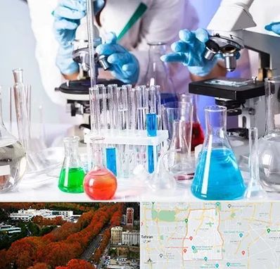 آزمایشگاه تشخیص طبی در منطقه 6 تهران