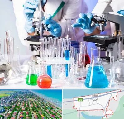 آزمایشگاه تشخیص طبی در نور