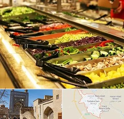 سالاد بار در تربت جام