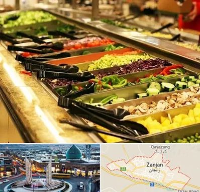 سالاد بار در زنجان