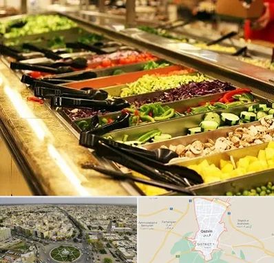 سالاد بار در قزوین