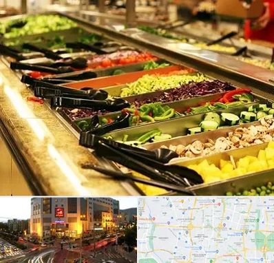 سالاد بار در جنت آباد تهران