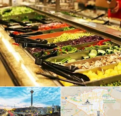سالاد بار در تهران