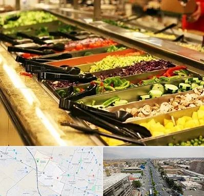 سالاد بار در حصارک کرج