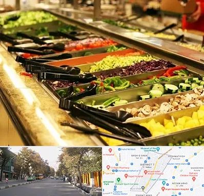 سالاد بار در شریعتی