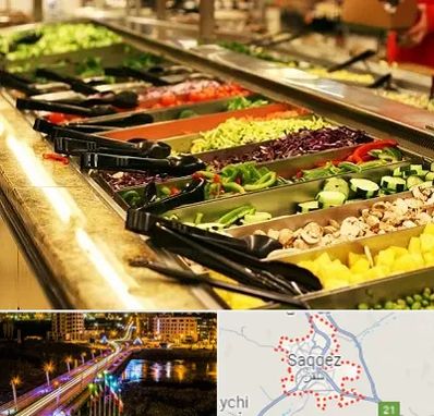 سالاد بار در سقز