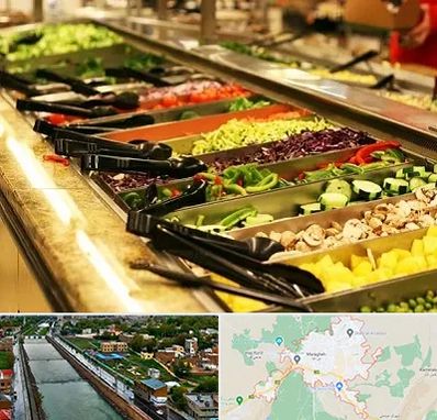 سالاد بار در مراغه