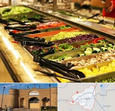 سالاد بار در ایرانشهر