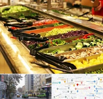 سالاد بار در فاطمی