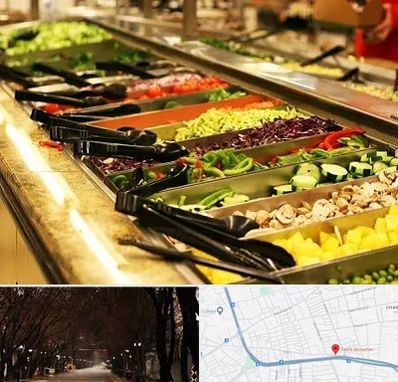 سالاد بار در ابوریحان تبریز