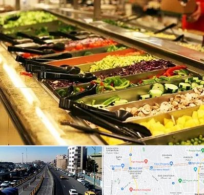 سالاد بار در پیروزی