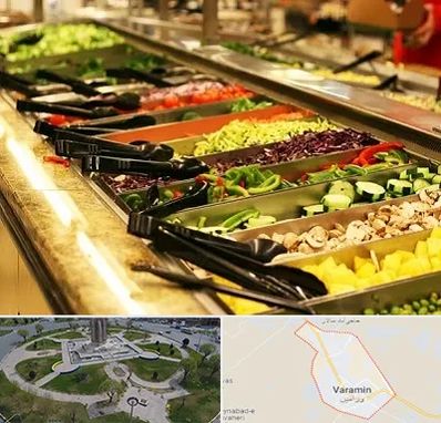 سالاد بار در ورامین