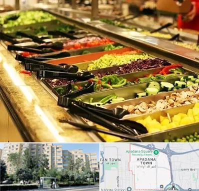 سالاد بار در آپادانا