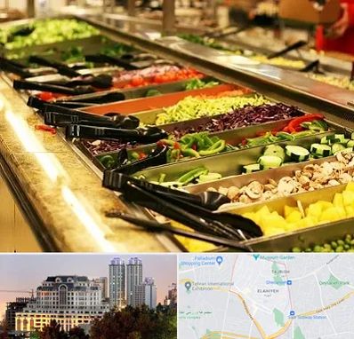 سالاد بار در فرشته