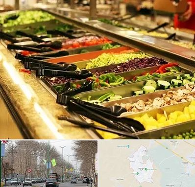 سالاد بار در نظرآباد کرج